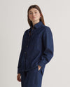 YERSE - Denim Shirt in Indigo Blue