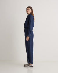YERSE - Balloon Fit Jeans in Indigo Blue