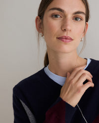 YERSE - Diamond-Pattern Sweater