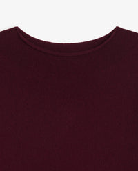 YERSE - Short Dress in Granate