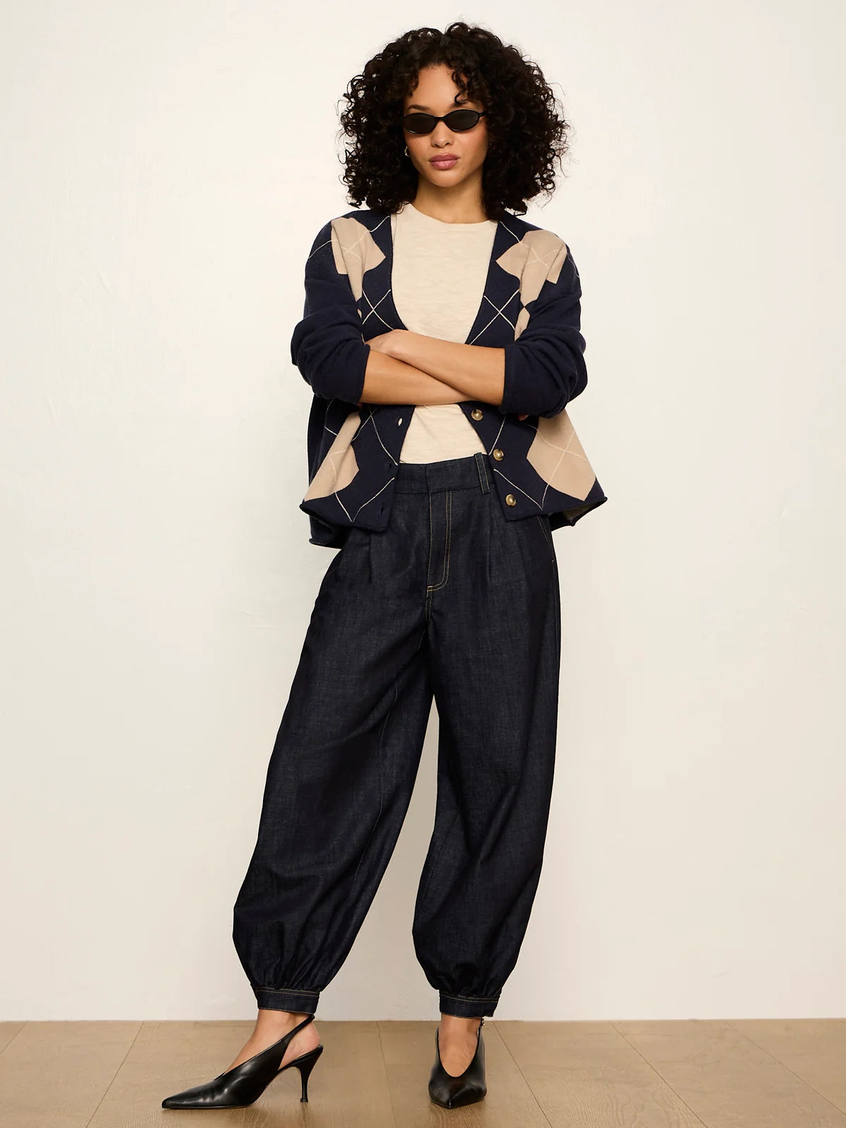 Sanctuary - Arden Cardigan in Loma Argyle