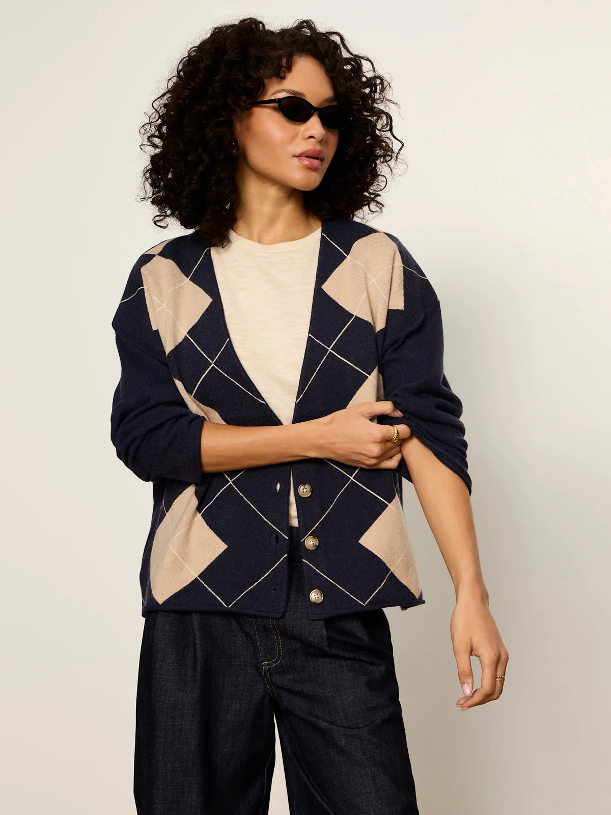 Sanctuary - Arden Cardigan in Loma Argyle