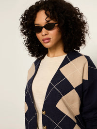 Sanctuary - Arden Cardigan in Loma Argyle