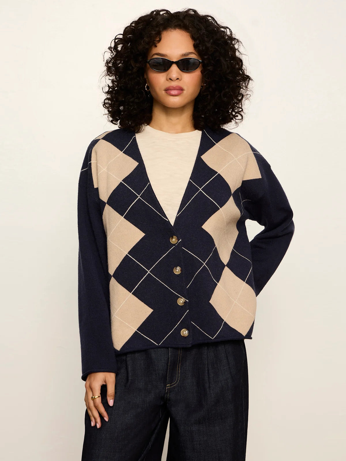 Sanctuary - Arden Cardigan in Loma Argyle
