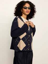 Sanctuary - Arden Cardigan in Loma Argyle