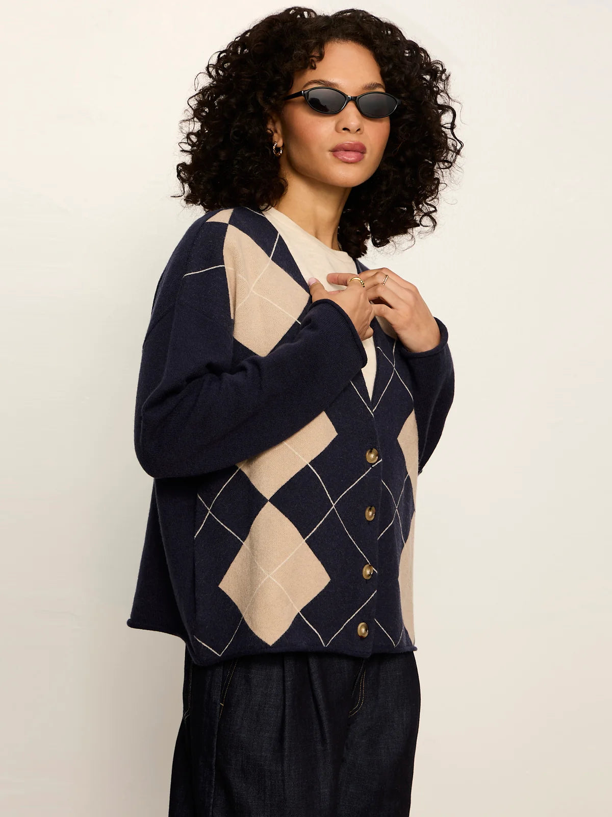 Sanctuary - Arden Cardigan in Loma Argyle