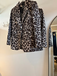 Smythe - 90s blazer in Leopard Jacquard