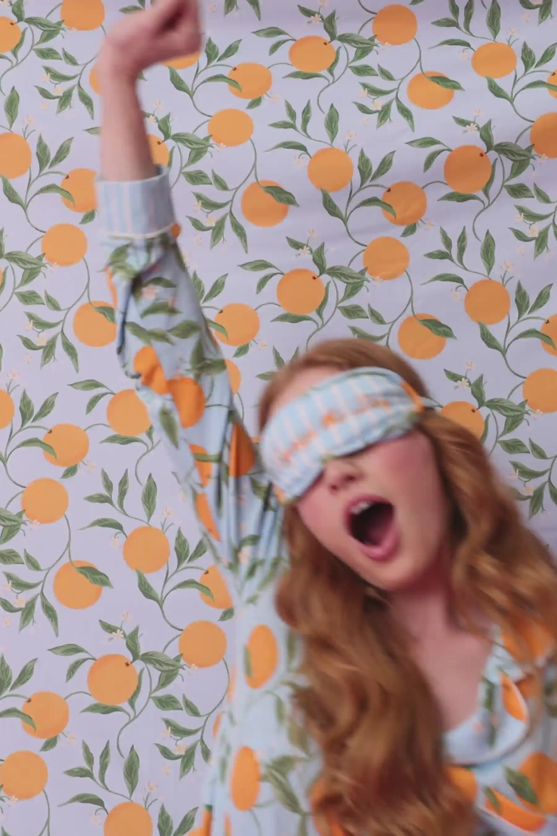 P.J. Salvage - Citrus Dreams PJ Set in Morning Blue