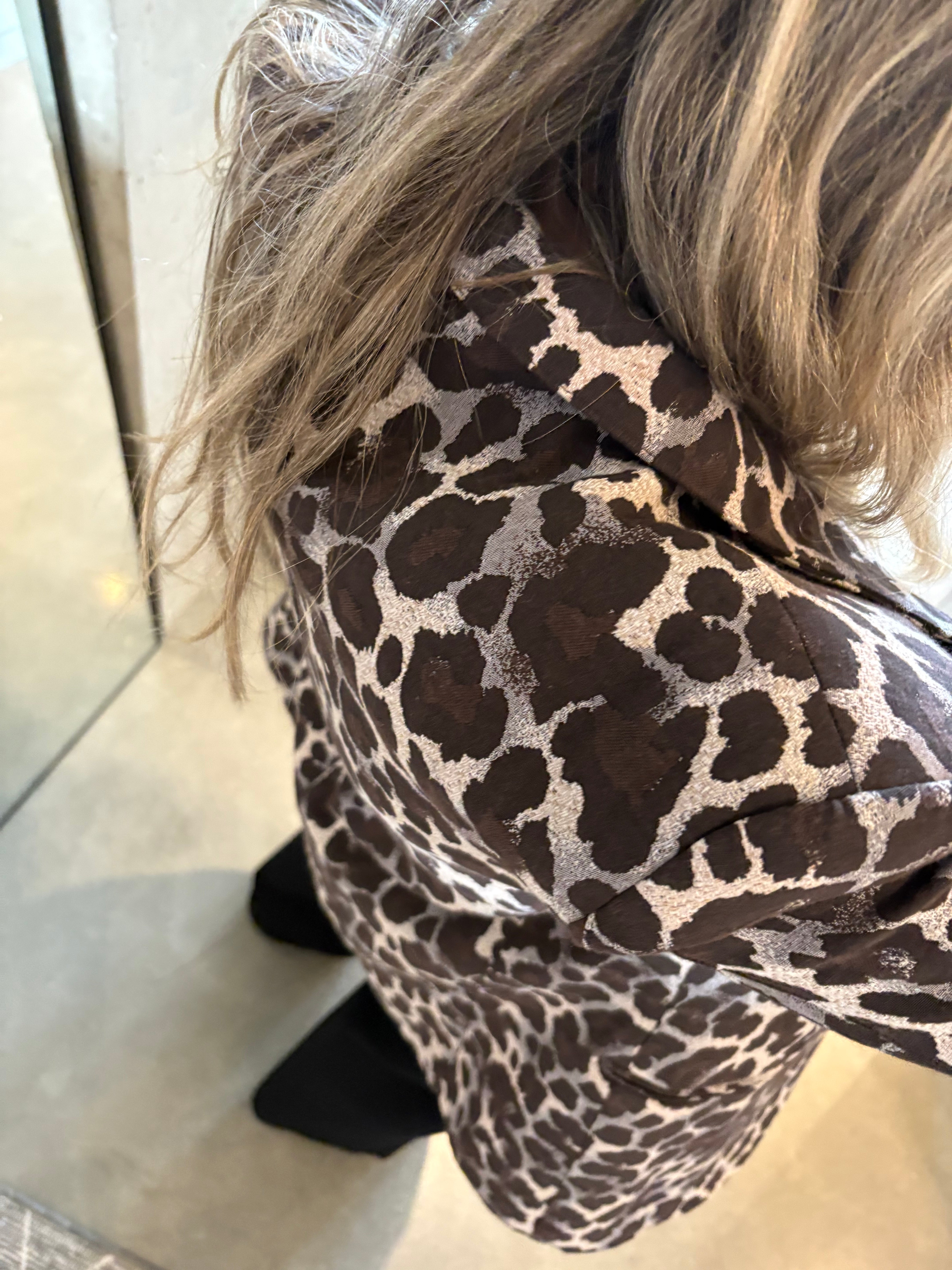 Smythe - 90s blazer in Leopard Jacquard – Bernstein & Gold