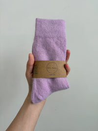 Billy Bamboo - Fluffy Angora Socks