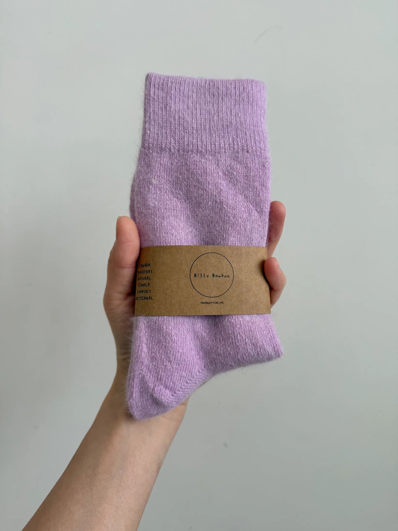 Billy Bamboo - Fluffy Angora Socks