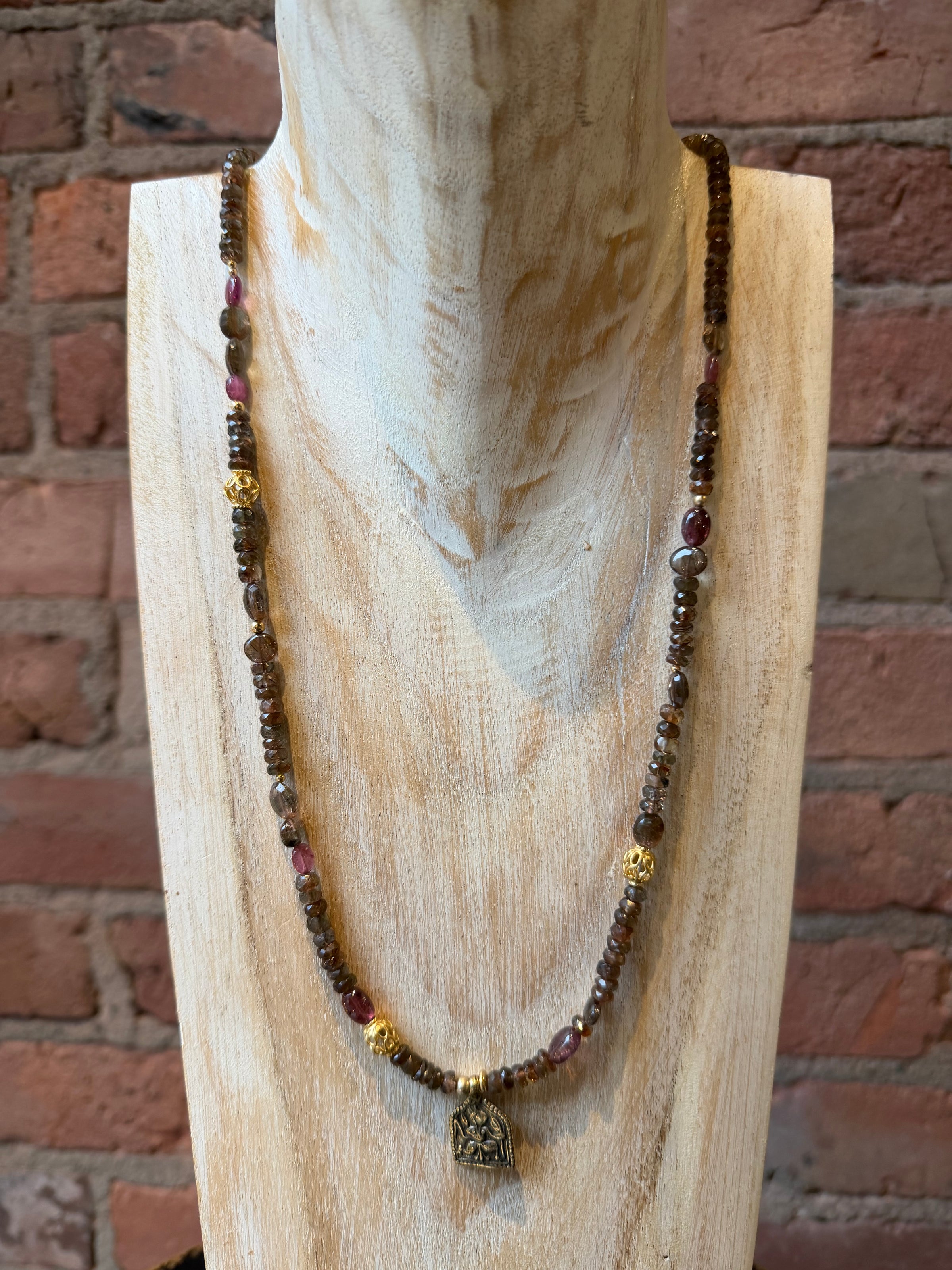 Studio Skanda by Mary Wakefield - Necklace with Bronze Pendant