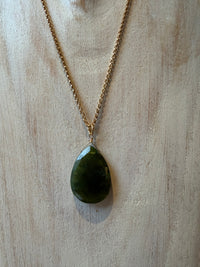 Studio Skanda by Mary Wakefield - Green Garnet Necklace