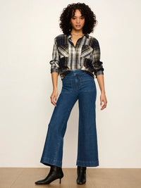 Sanctuary - The City Plaid Shirt - True Green Plaid