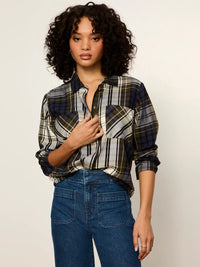 Sanctuary - The City Plaid Shirt - True Green Plaid