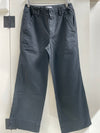 Velvet - Sabine - Cotton Canvas Pant in Vintage Black