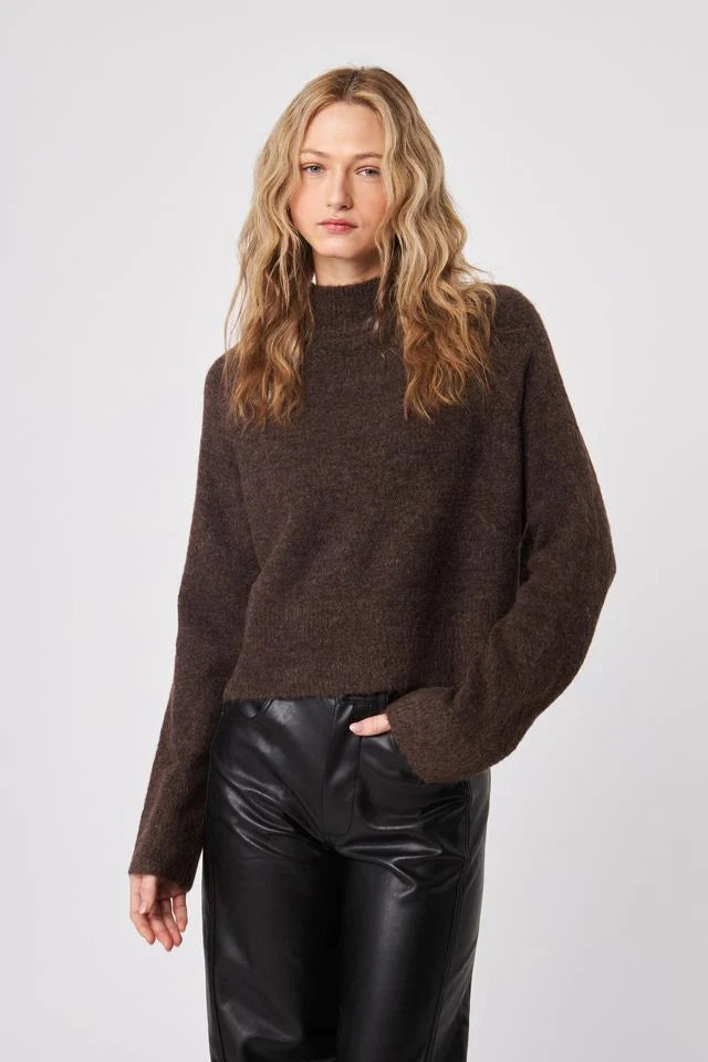 John + Jenn - Oliver Mock Neck Sweater