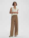 Varley - Kay Cable Knit Vest in Snow White