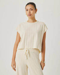 Splendid - Cella Jane Collection - Wide Rib Top in Daybreak