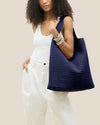 NAGHEDI - Nomad Large Hobo - Ink Blue