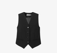 Meilleur Moment - Minimalist Vest in Black