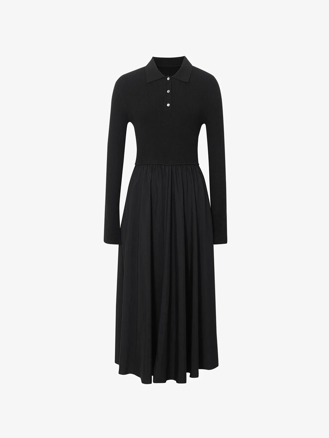 Meilleur Moment - Polo Dress in Black