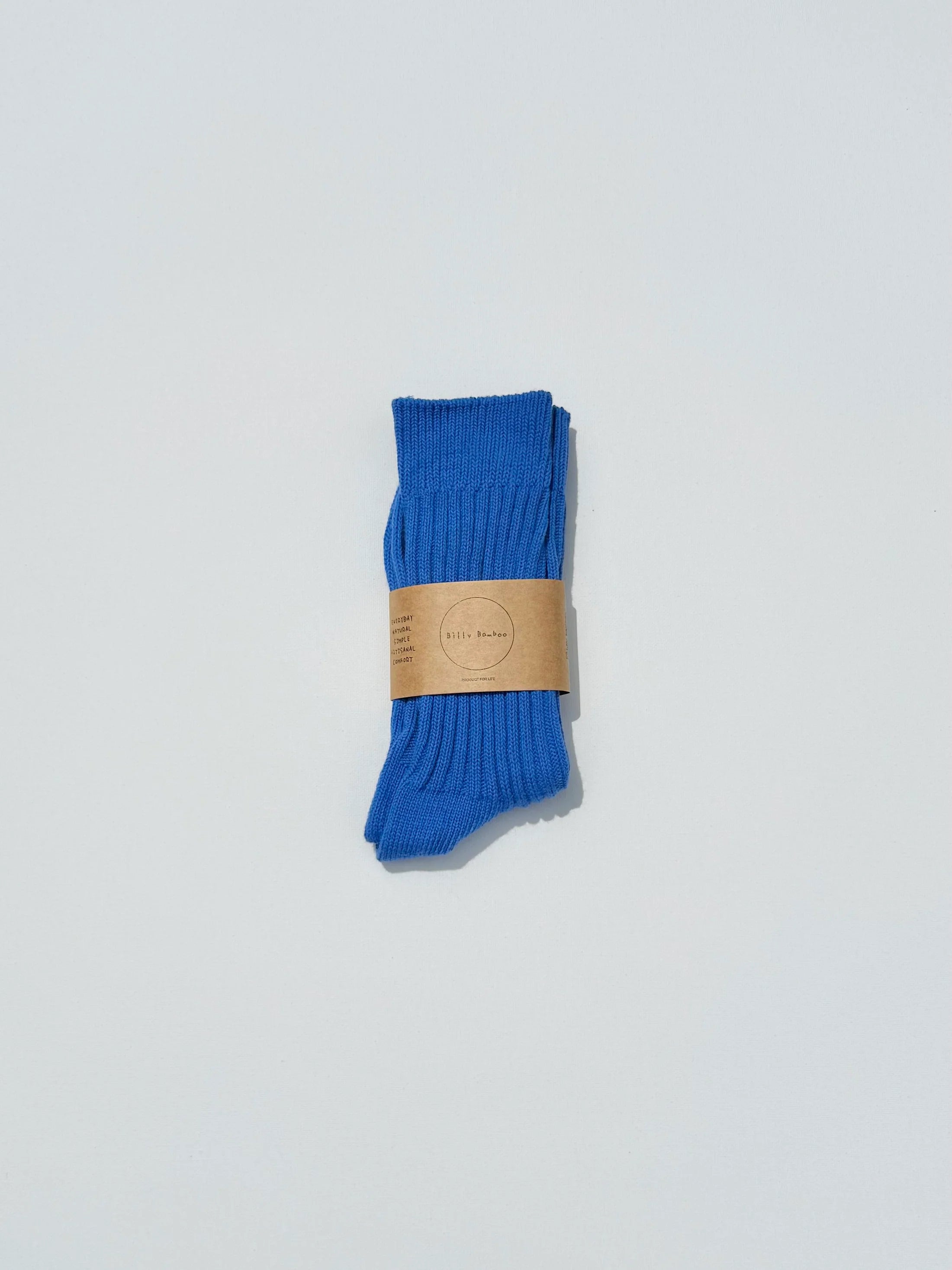 Billy Bamboo - Ribbed Cotton High Socks