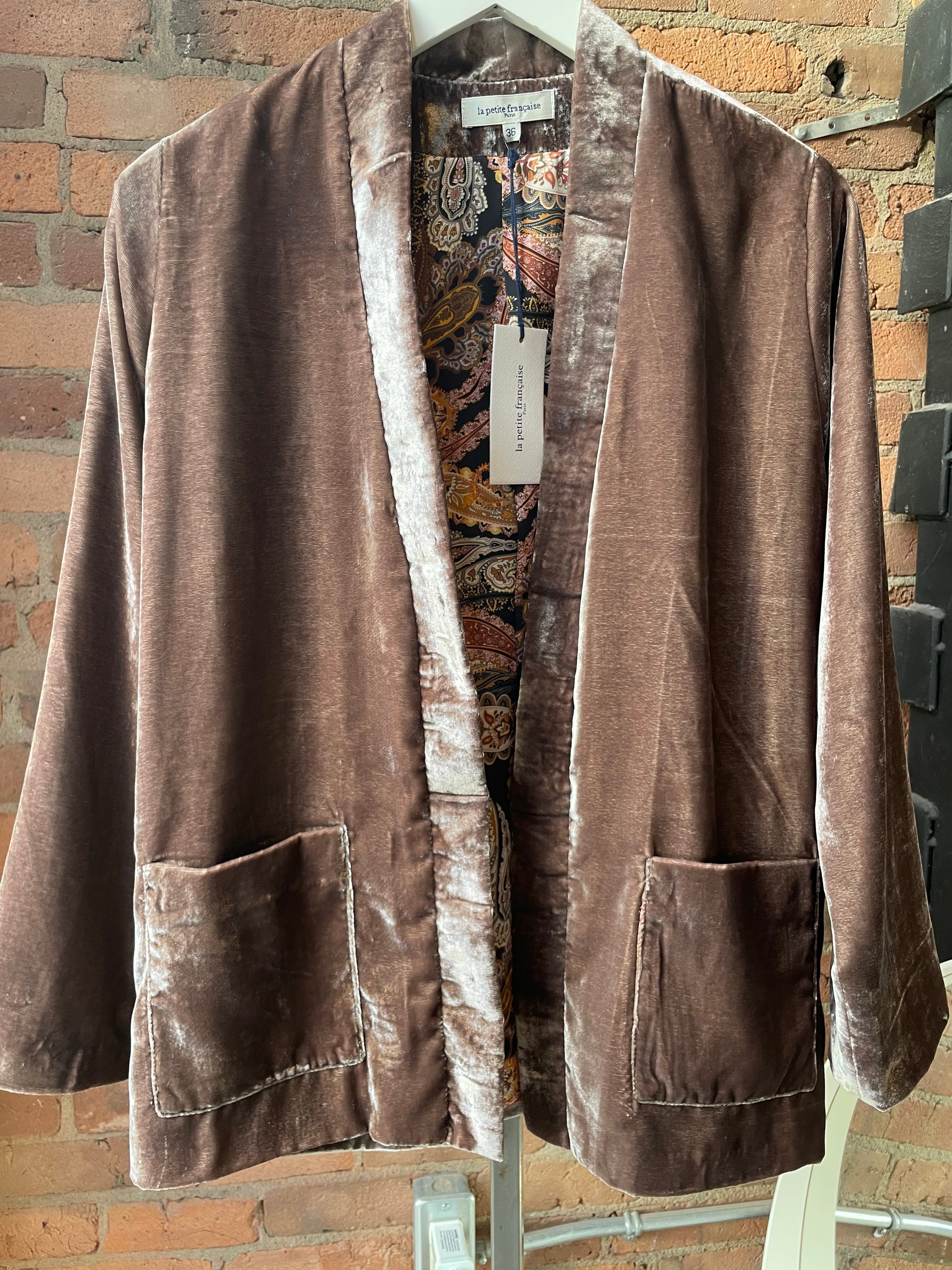 La Petite Francaise - Verite Jacket in Cachemire Taupe