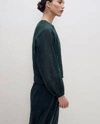 YERSE - Bomber Style Jacket in Green