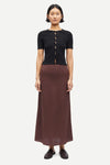 Samsøe Samsøe - Saagneta Long Skirt in French Roast