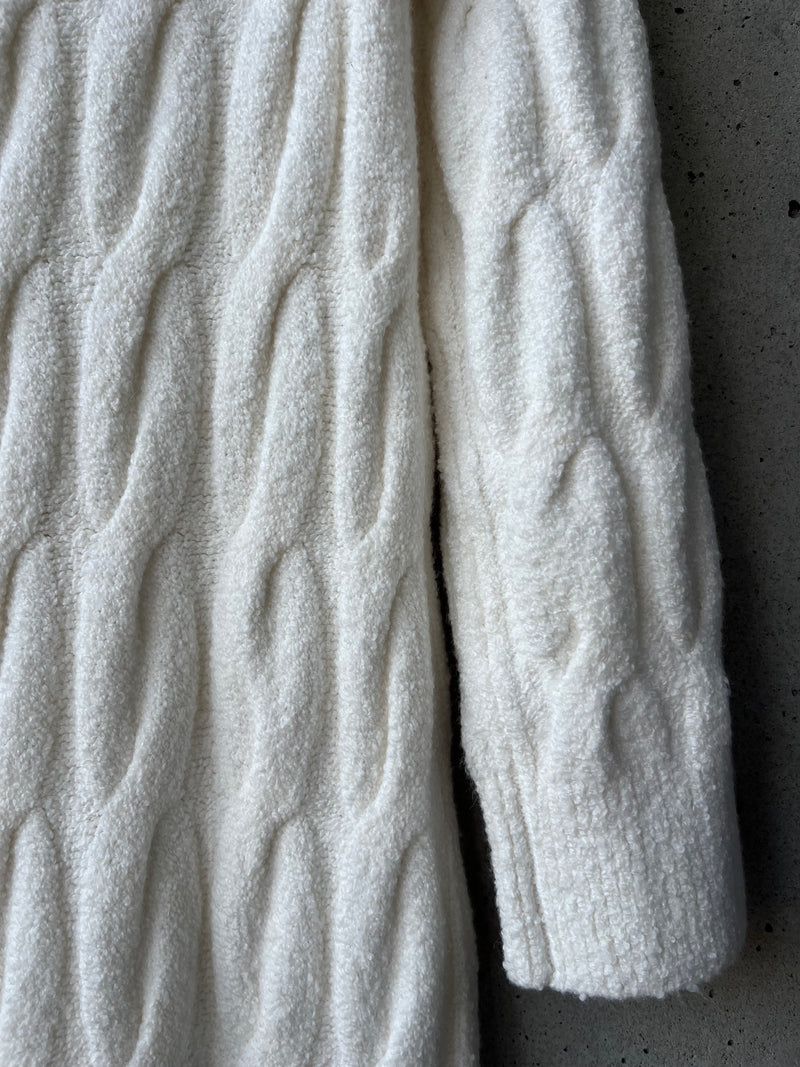 Splendid - Cella Jane Collection - Cable Sweater Dress in Snow