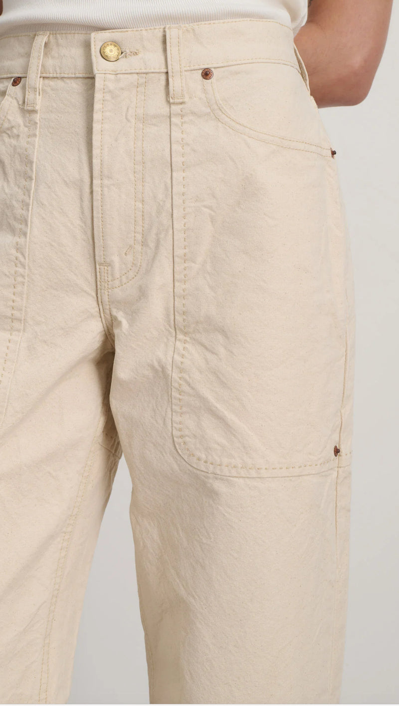 B Sides Jeans - Elissa Jean Patch Pocket in Mere White