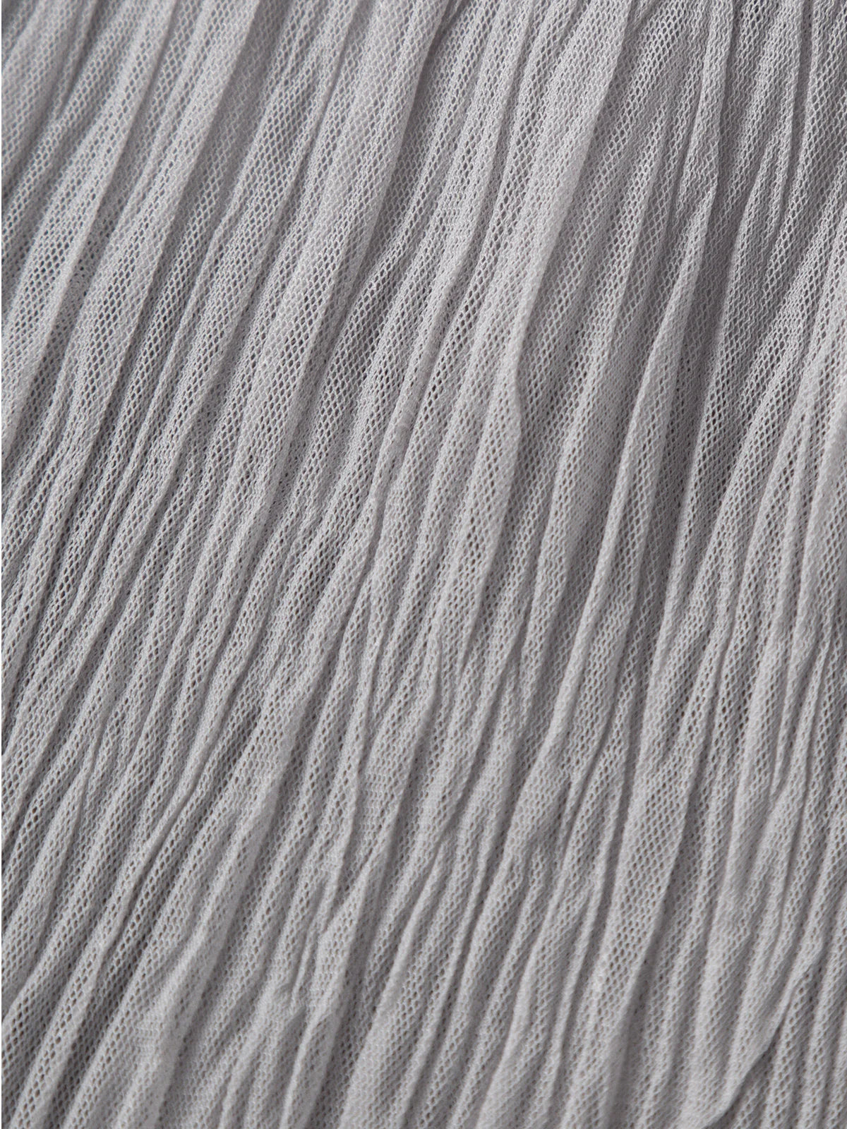 Meilleur Moment - Pleated Maxi Skirt in Light Gray