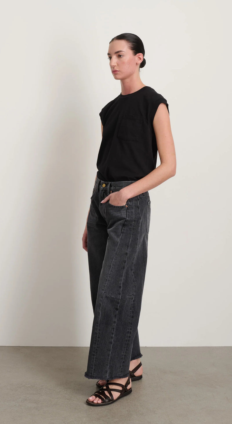 B Sides Jeans - Relaxed Lasso in Still Black