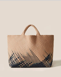 NAGHEDI - St. Barths Large Tote Graphic Ombre in Paz