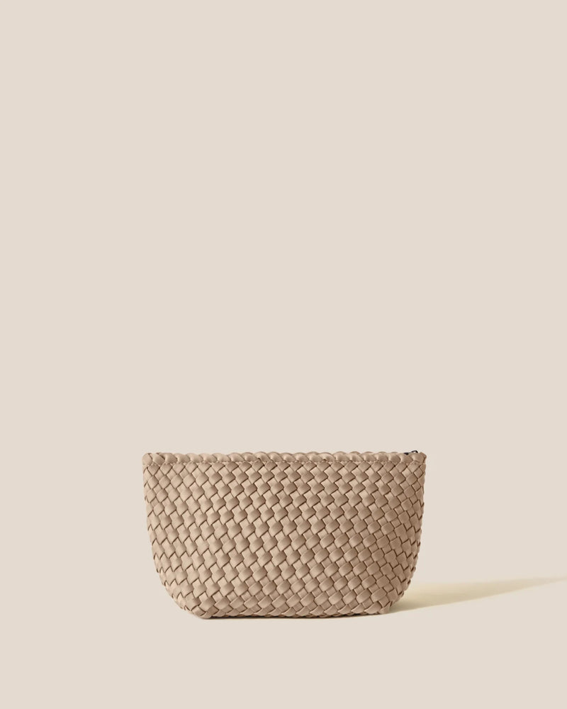 NAGHEDI - Portofino Medium Cosmetic Case in Cashmere