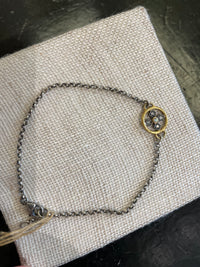 Studio Skanda by Mary Wakefield - Oxidized Silver Chain Bracelet
