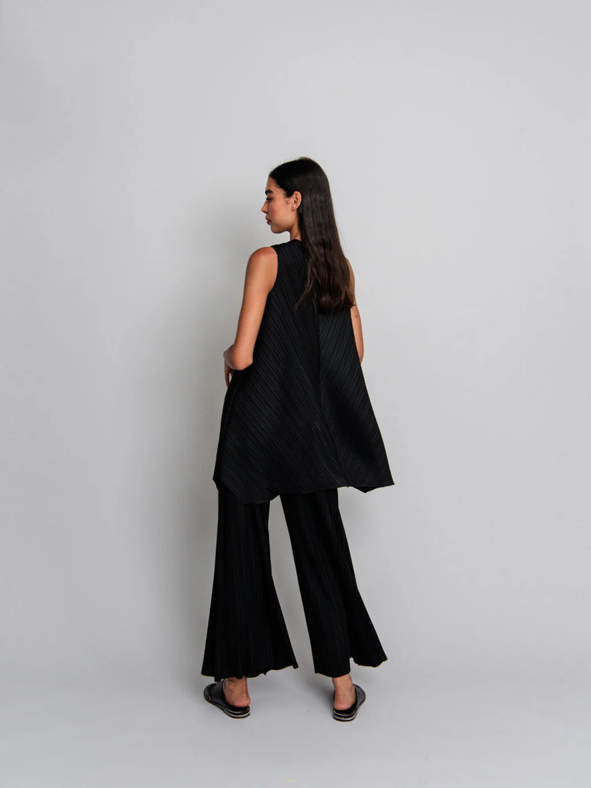 Alquema - Simply Pleat Swing Pant
