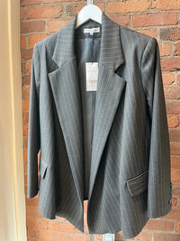 La Petite Francaise - Vallon Blazer in Rayure Grise