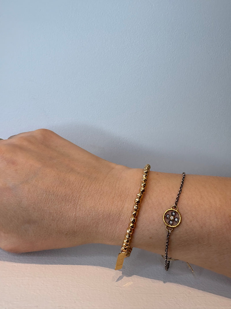 Studio Skanda by Mary Wakefield - Oxidized Silver Chain Bracelet