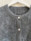 Meilleur Moment - Cashmere Cardigan in Grey