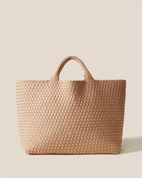 NAGHEDI - St. Barths Large Tote in Camel