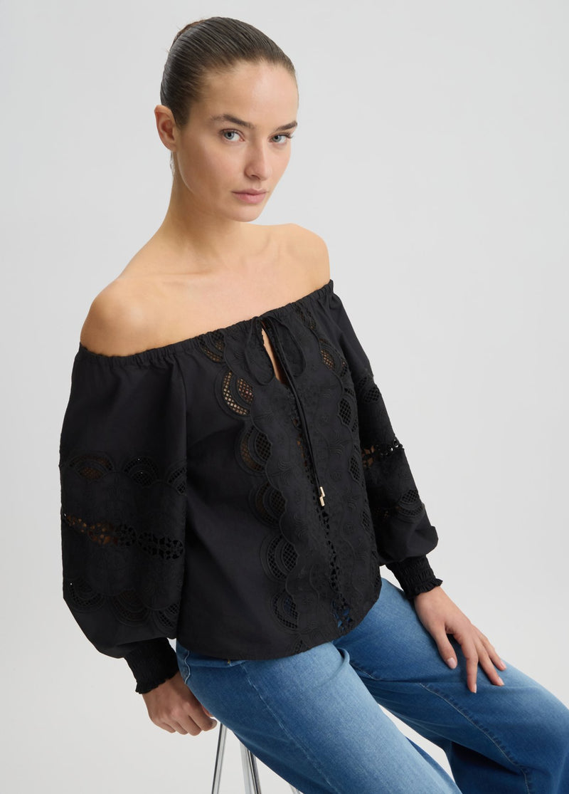 Liu Jo - Embroidered Cotton Blouse