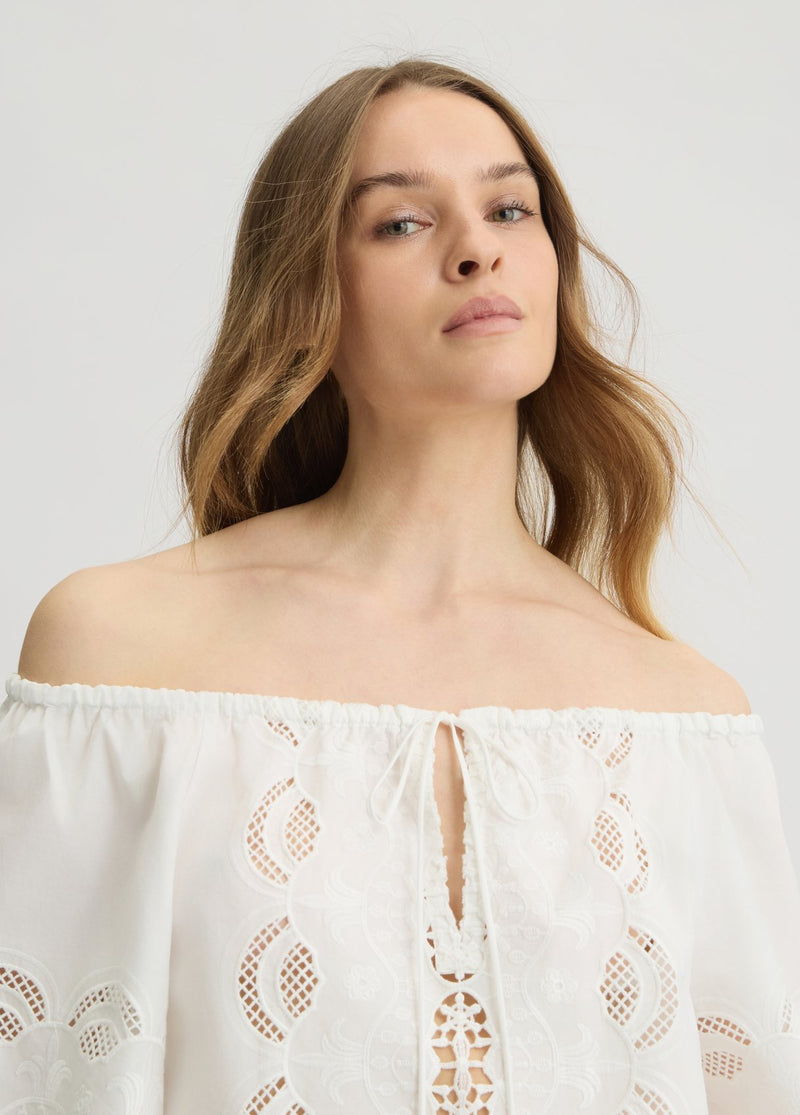 Liu Jo - Embroidered Cotton Blouse