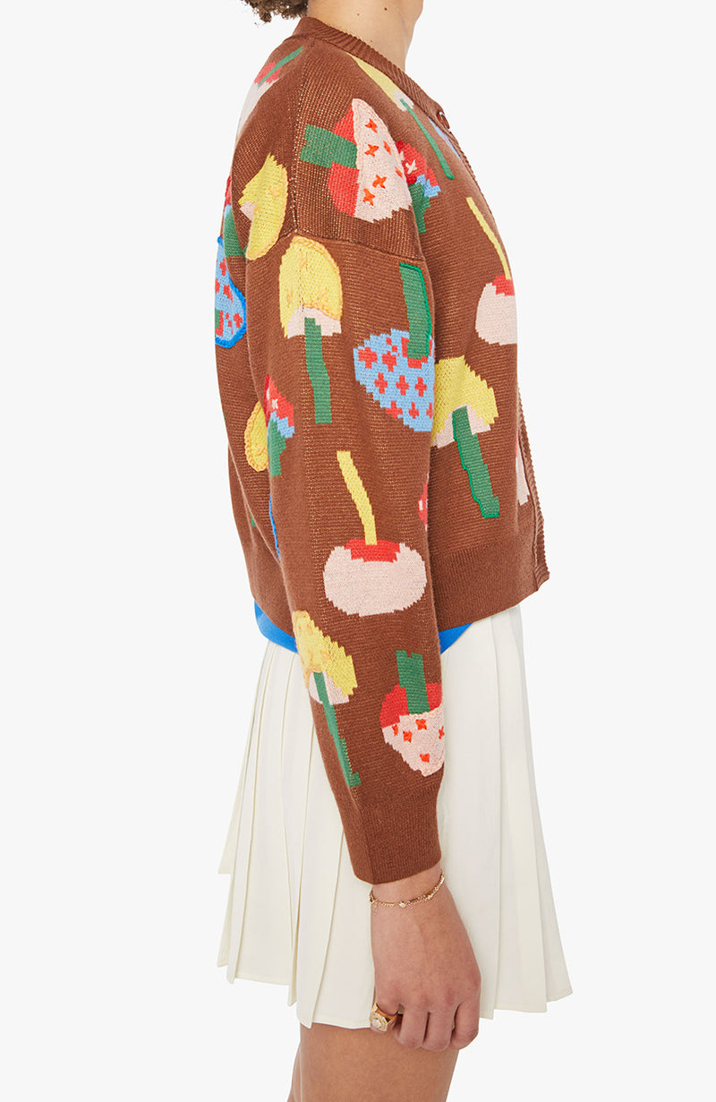 MOTHER - The Varsity Cardigan in Under The Microscope