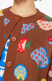 MOTHER - The Varsity Cardigan in Under The Microscope