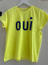 Clare V. - Classic Tee in Oui Neon Yellow