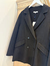 La Petite Francaise - Moustache Coat in Black
