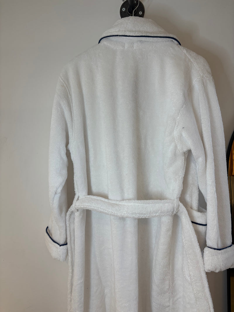 Polo by Ralph Lauren - Essentials Robe in White Cloud