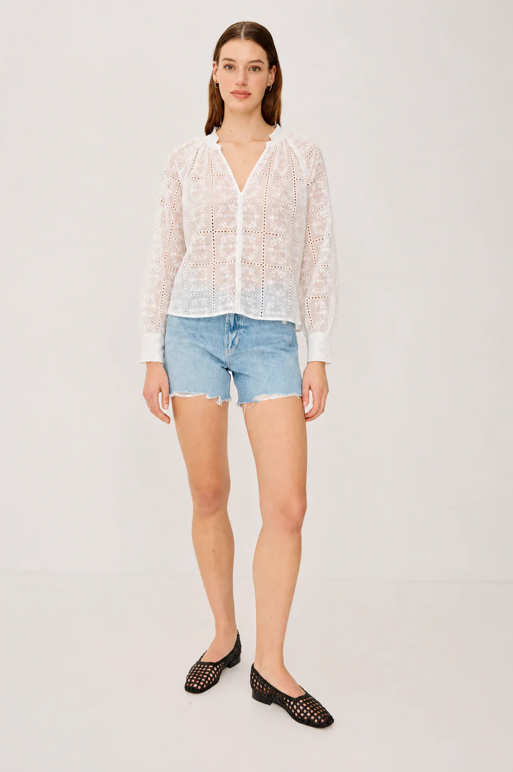 Rails - Francine Top in Ivory Handkerchief
